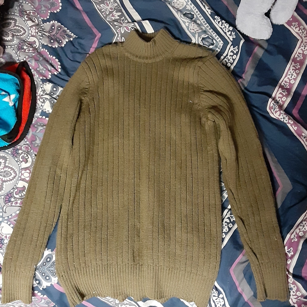 Olive color sweater